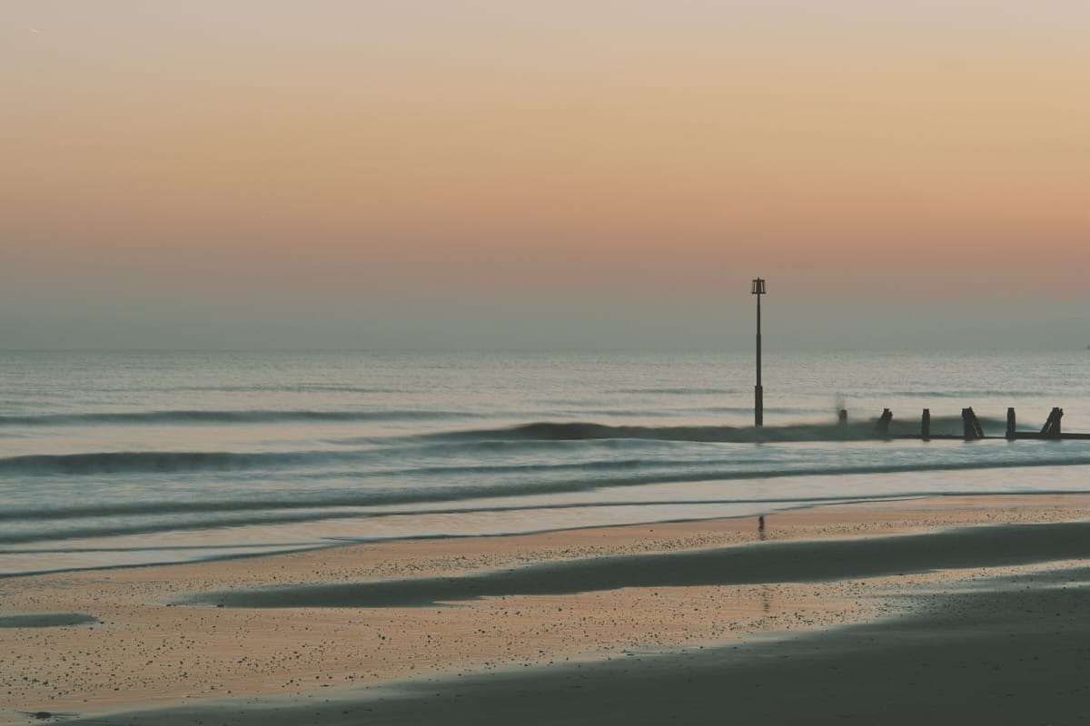 Open Sea at dawn. United Nations Photographic Club. Copyright Adrian Scarbrough
